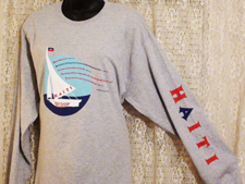 Photo of our Haiti T shirt